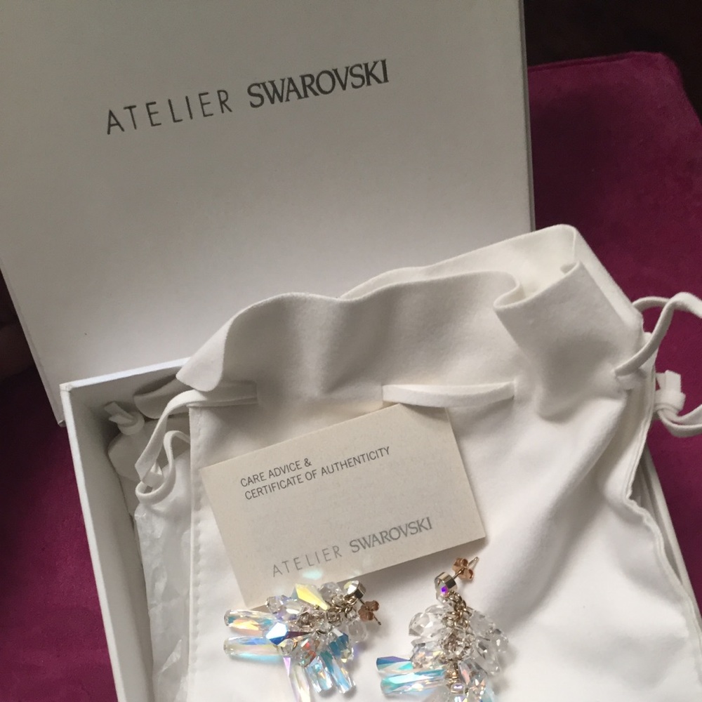SOLD‼️Mary Katrantzou x Atelier Swarovski earrings